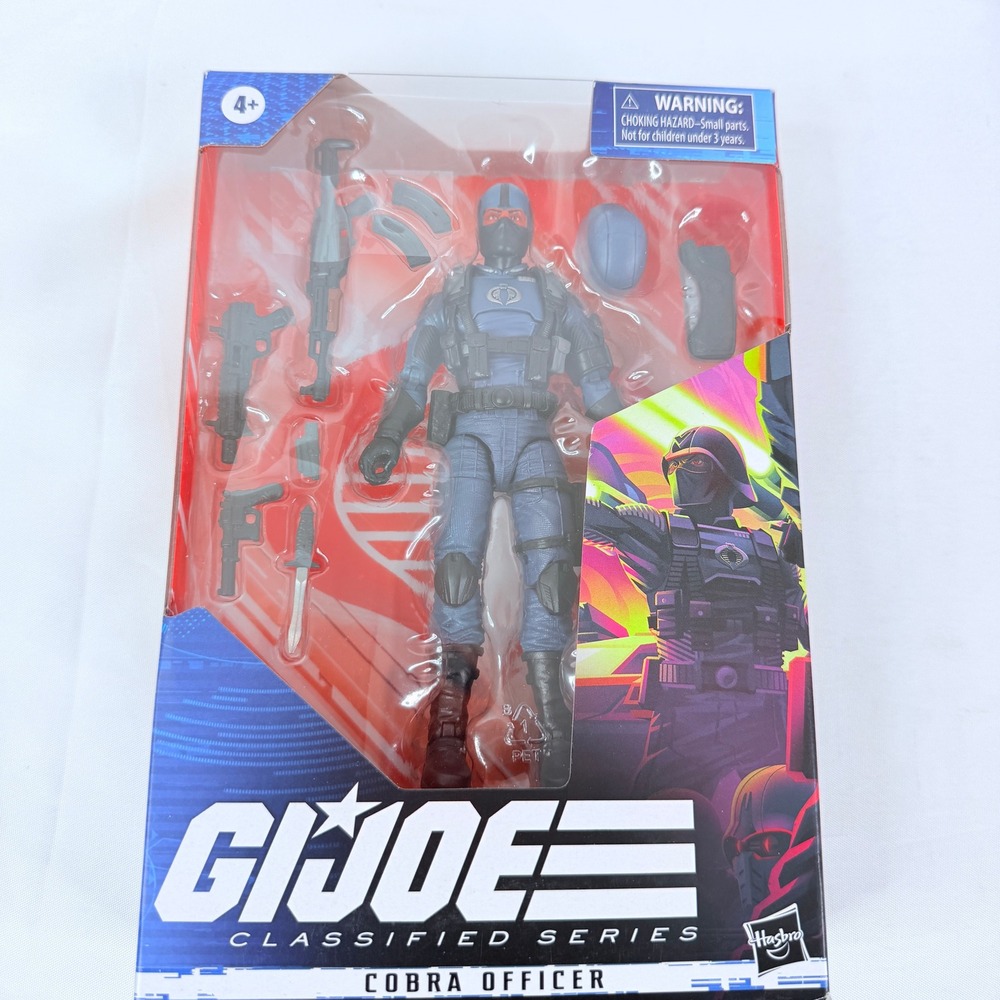 GI Joe Classified Series Cobra Officer 6 Inch Action Figure Hasbro F4021 New